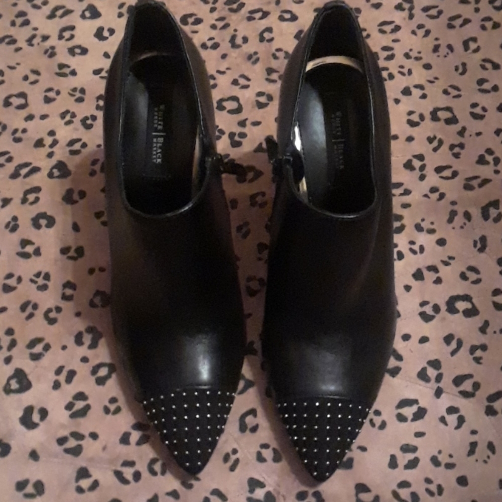 WHBM "Klaudia" Leather/Suede Bootie